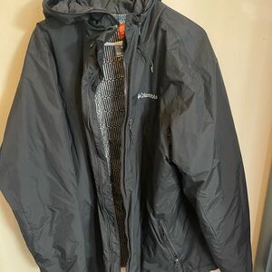 Columbia Men's Thermal Coil Black Jacket